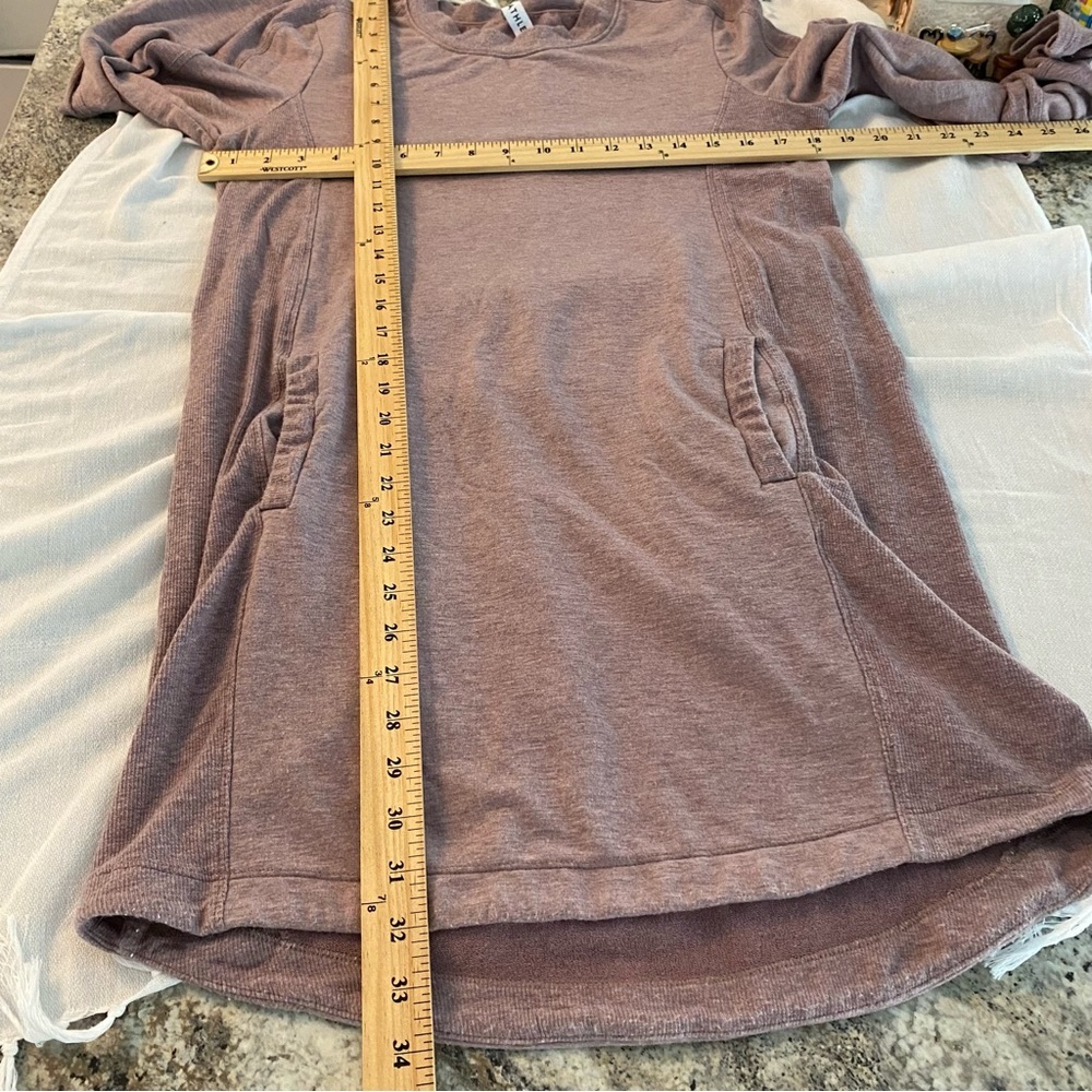 NWOT Athleta dress tunic in Palermo Pink SZ M. Very soft - Picture 7 of 14